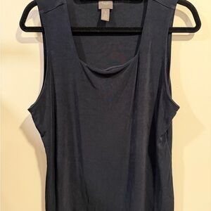 Chico's Navy Sleeveless Top